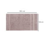Mijölnir Toalla de Manos Rosa 50 x 90 cm 60% Algodón 40% Bambú